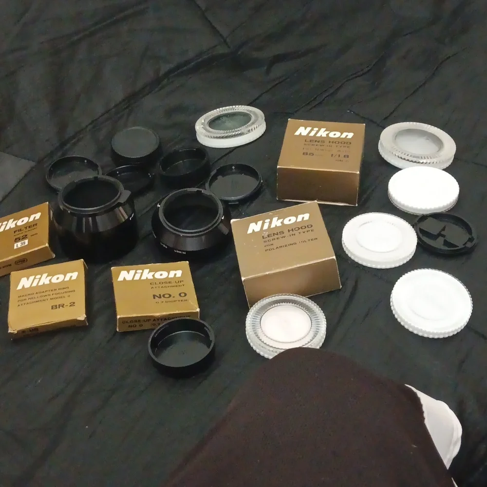 Vintage Nikon Lens Hoods